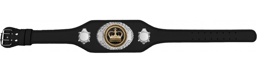 CHAMPIONSHIP BELT - BUD295/S/BLKGEM - AVAILABLE IN 4 COLOURS